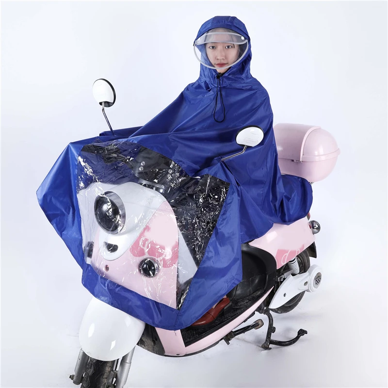 Универсална Водоустойчива Пелерина с качулка, дъждовна наметало, палто-пончо за движение на Скутери, Мотори, Мотоциклети, Велосипеди