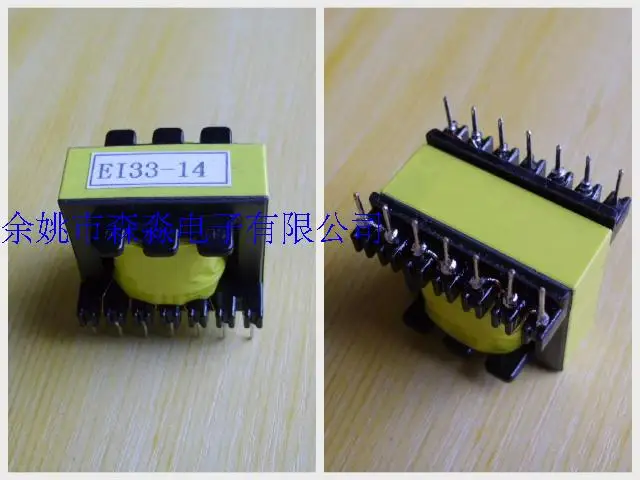 10 броя EE/EI33 оттичане 7 + 7 високочестотен импулсен трансформатор с led задвижване