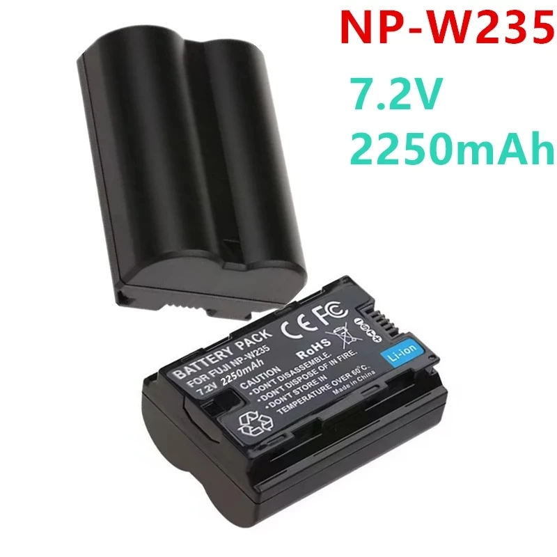 7,2 В 2250 mah NP-W235 NP W235 Взаимозаменяеми батерия за цифров фотоапарат Fuji Fujifilm X-T4, XT4