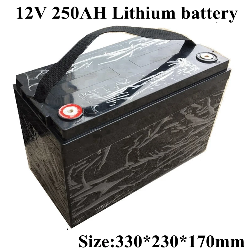 Водоустойчива 12v 250ah Литиево-Йонна Батерия Bateria 